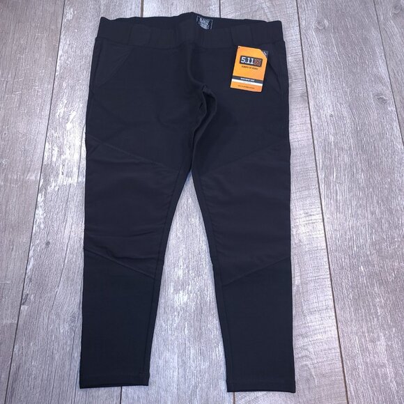 5.11 Tactical Pants Women’s XL Black Raven Range Tight  Ankle Skinny Stretch - Picture 1 of 8